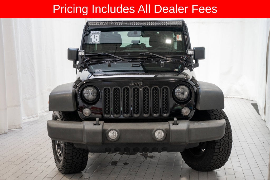 2018 Jeep Wrangler JK Unlimited Sport