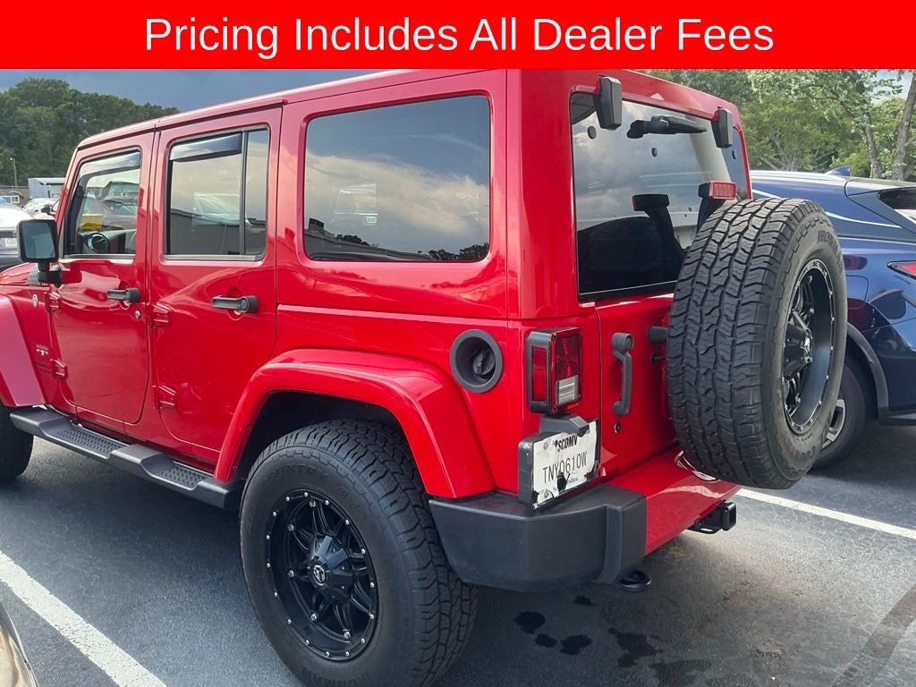 2016 Jeep Wrangler Unlimited Sahara