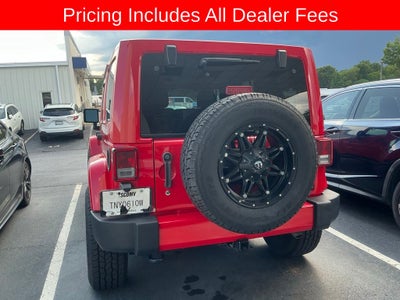 2016 Jeep Wrangler Unlimited Sahara