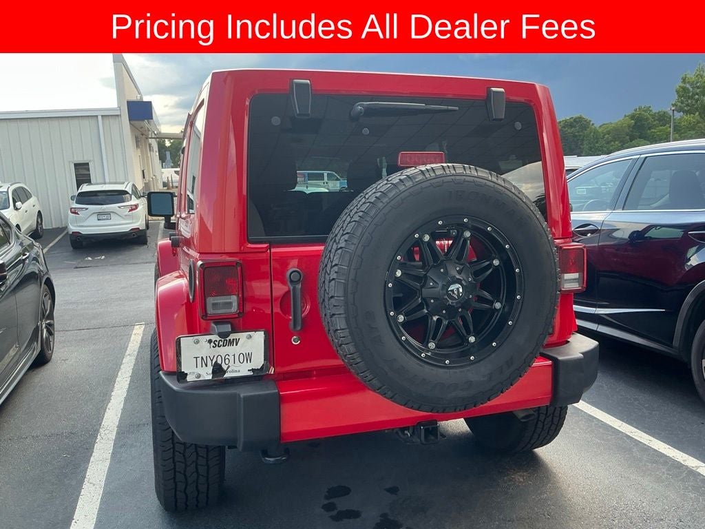 2016 Jeep Wrangler Unlimited Sahara