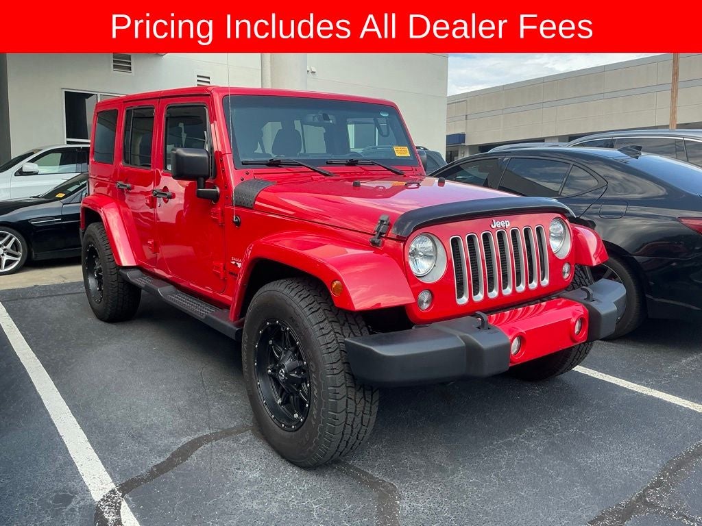2016 Jeep Wrangler Unlimited Sahara