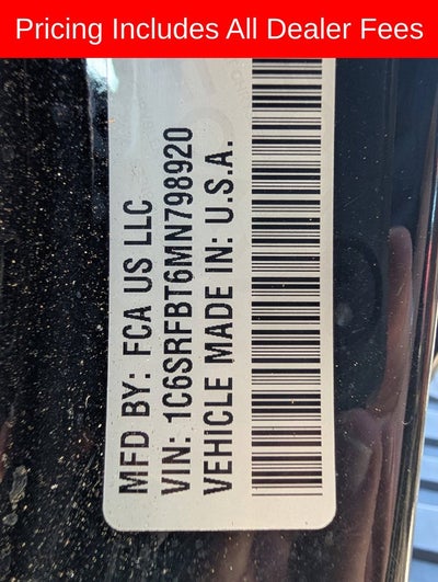 2021 RAM 1500 Big Horn/Lone Star