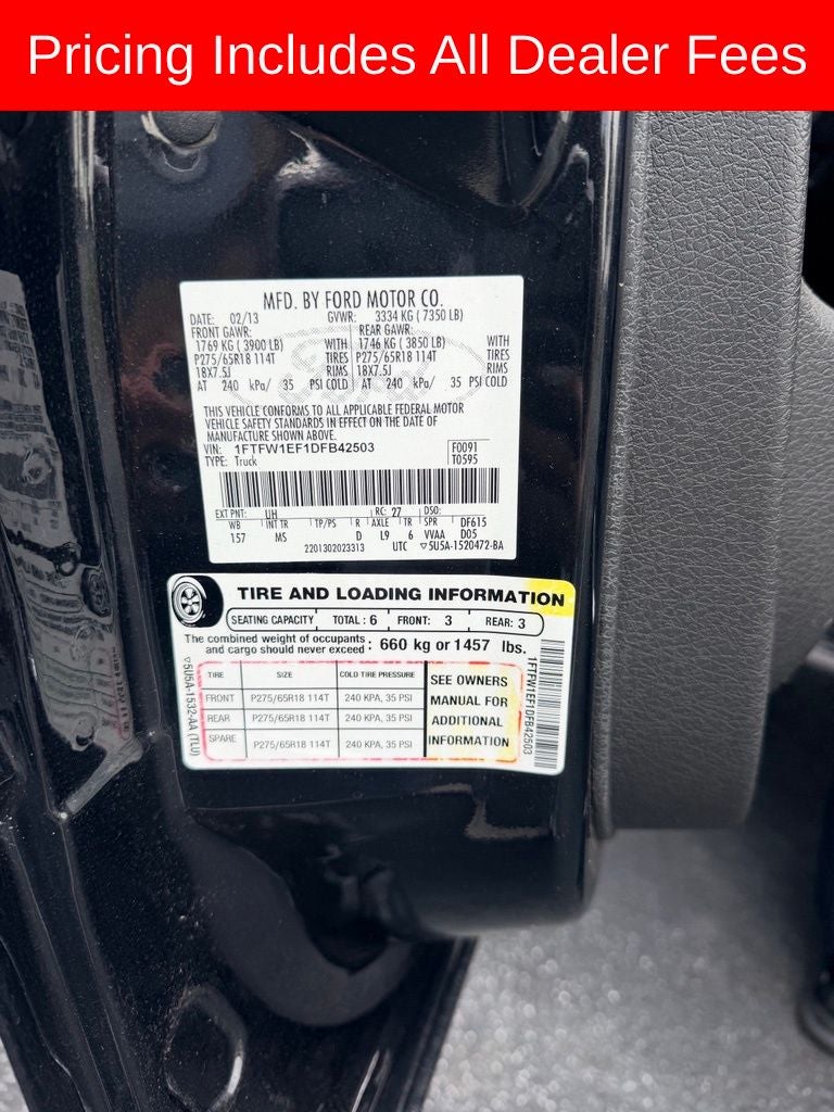 2013 Ford F-150 XLT