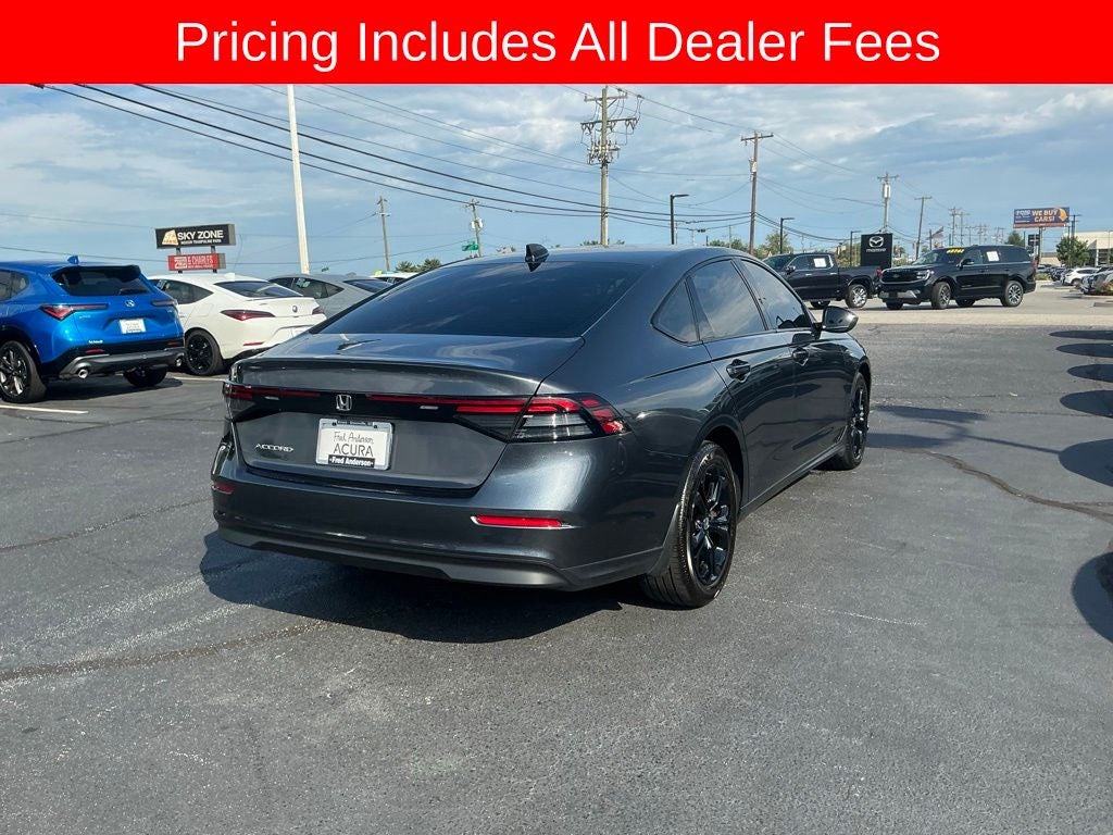 2025 Honda Accord SE