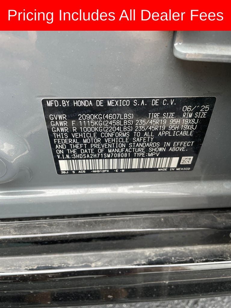 2025 Acura ADX A-Spec Advance Package