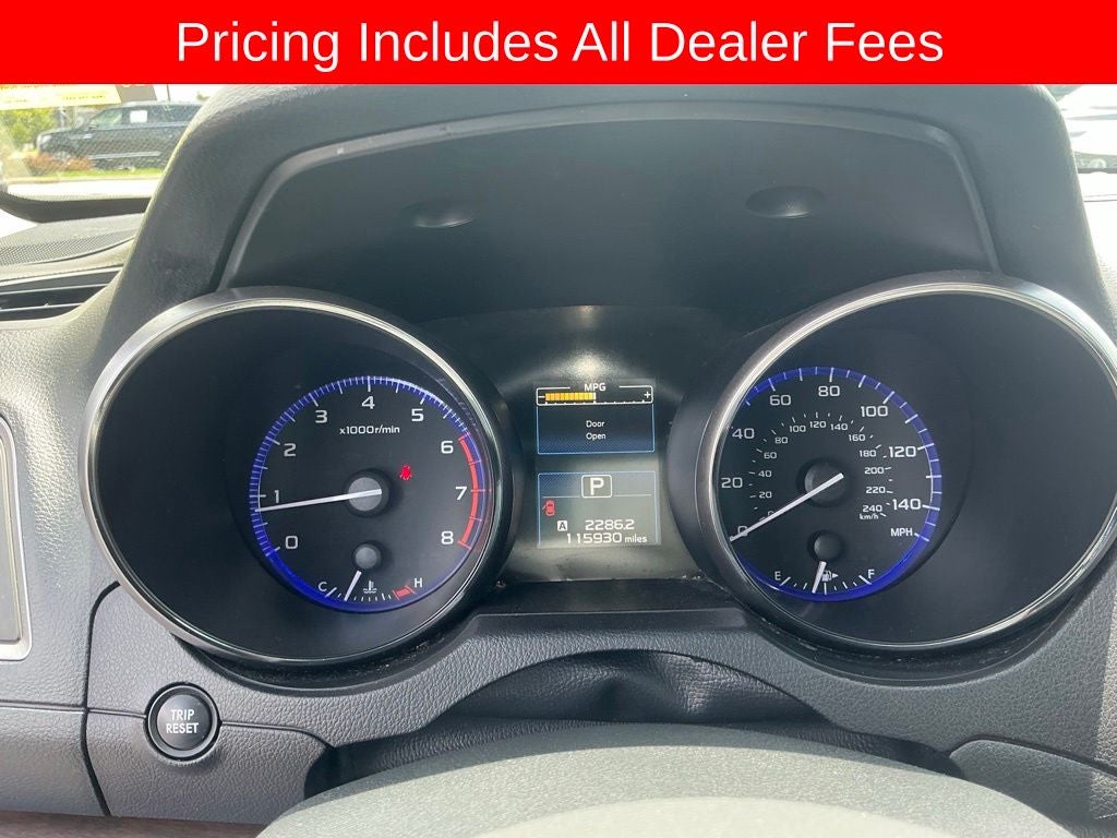 2016 Subaru Outback 2.5i Limited