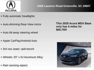 2025 Acura MDX Technology Package SH-AWD