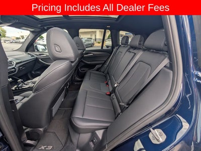 2024 BMW X3 sDrive30i