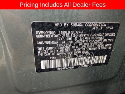 2018 Subaru Forester 2.5i Premium