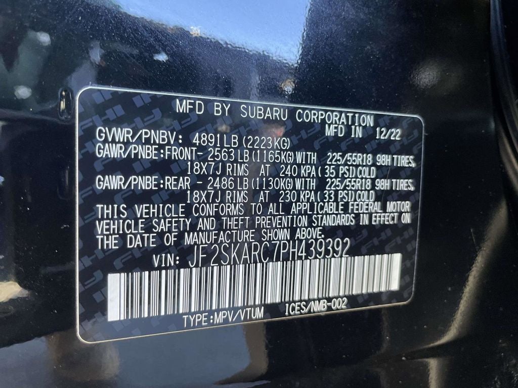 2023 Subaru Forester Touring