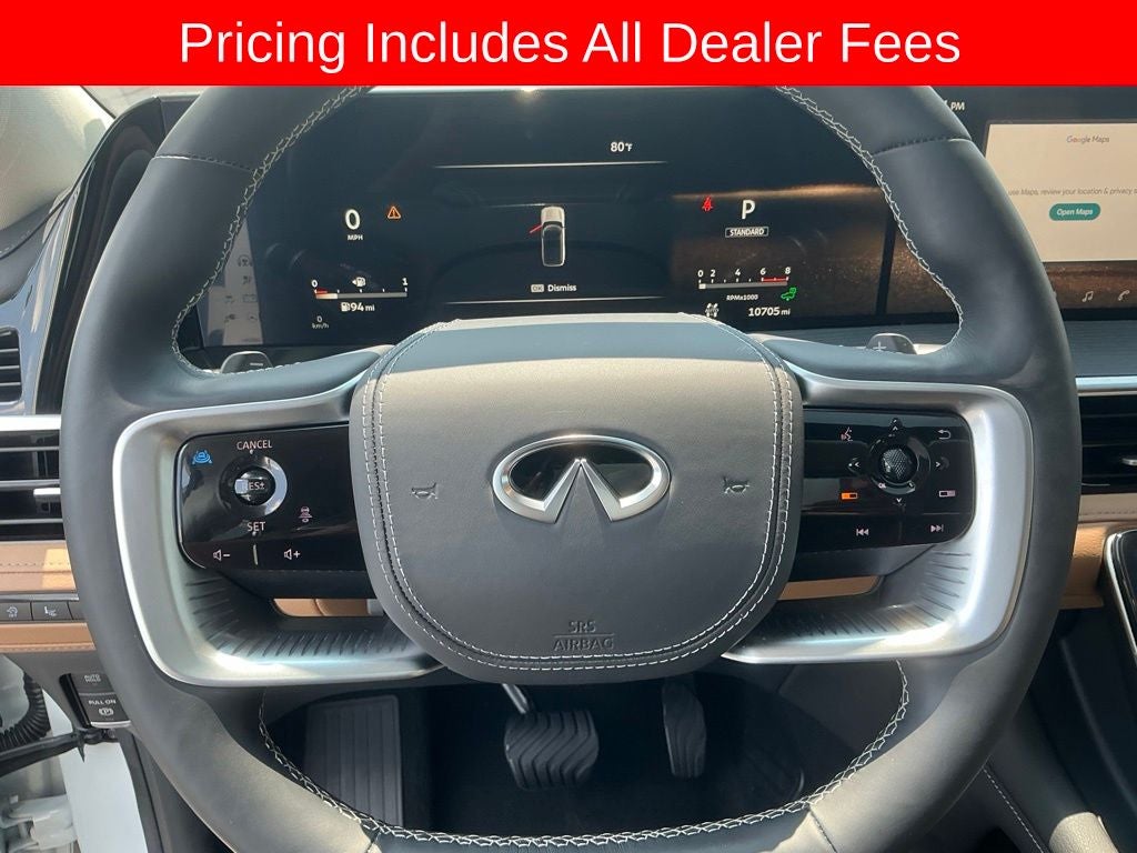 2025 INFINITI QX80 SENSORY
