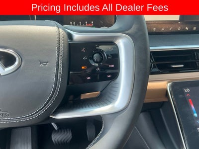 2025 INFINITI QX80 SENSORY