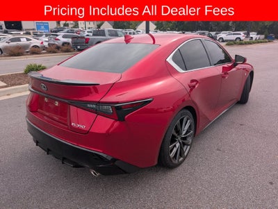 2023 Lexus IS 350 F SPORT