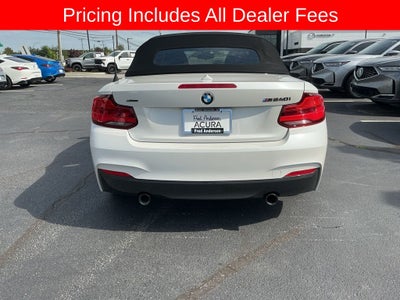 2018 BMW 2 Series M240i