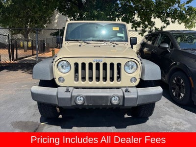 2018 Jeep Wrangler JK Sport