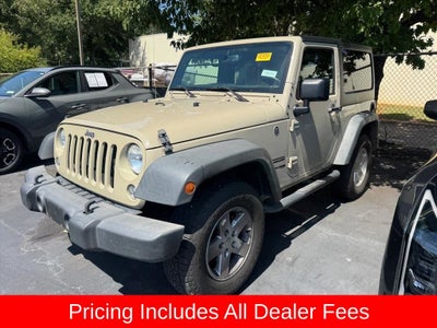 2018 Jeep Wrangler JK Sport