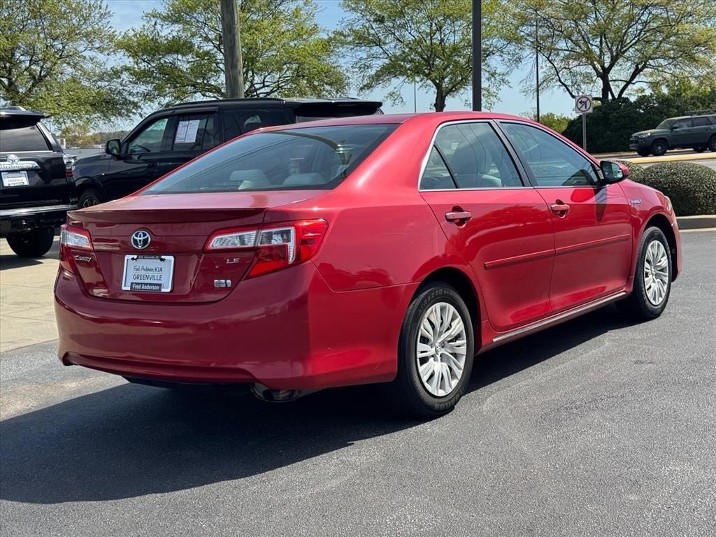 2012 Toyota Camry Hybrid LE
