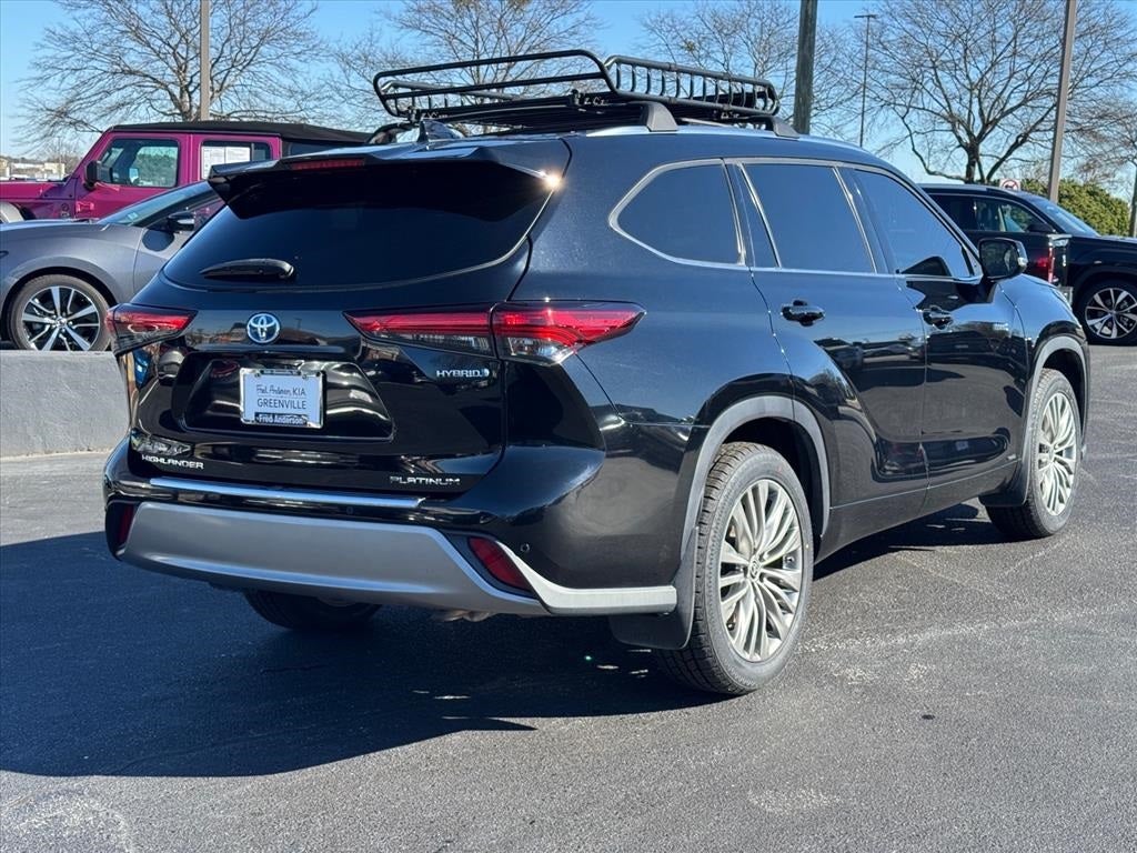 2021 Toyota Highlander Hybrid Platinum