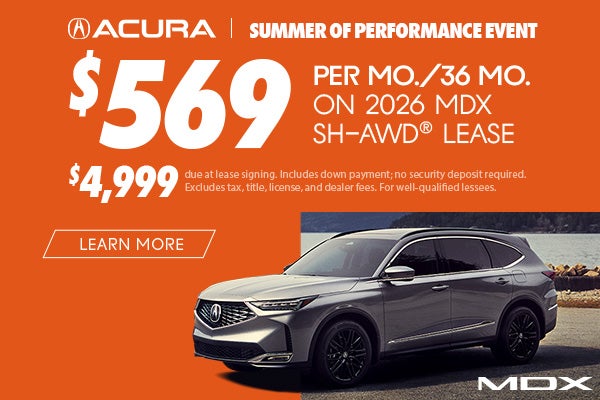 2026 MDX