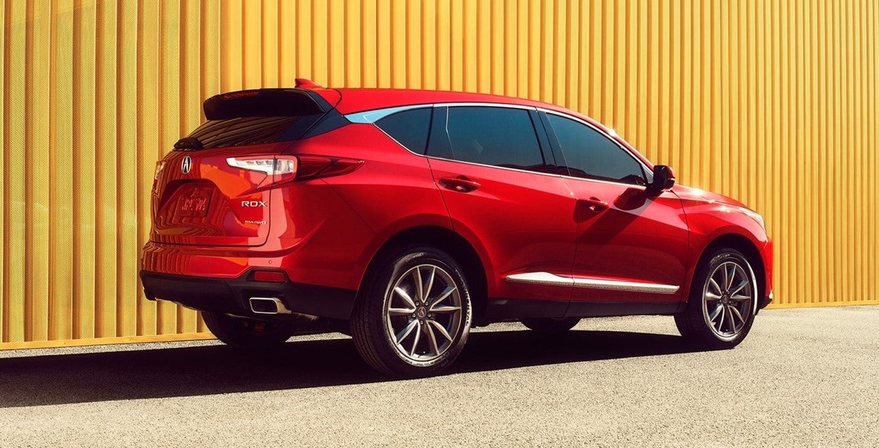 Acura 2023 RDX New rectangular exhaust finishers frame | Fred Anderson Acura in Greenville SC