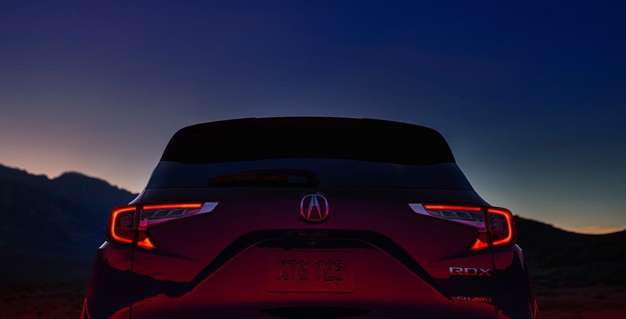 Acura 2023 RDX LED-illuminated Dragon Tail taillights | Fred Anderson Acura in Greenville SC