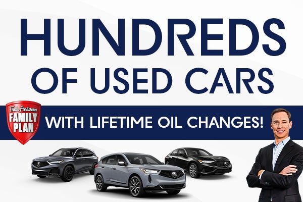 100s of Used Cars With Lifetime Oil Changes