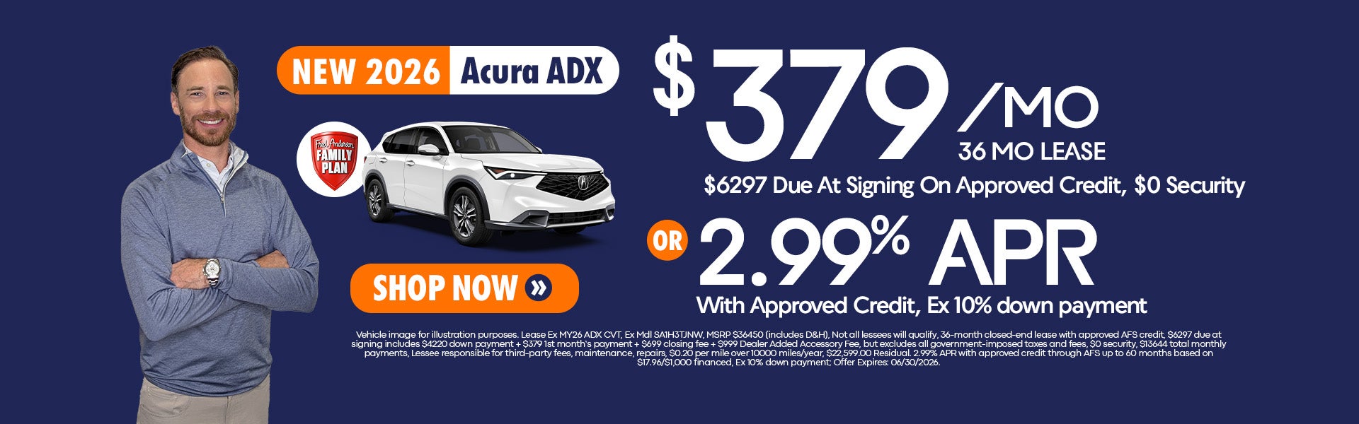 New 2026 Acura ADX 