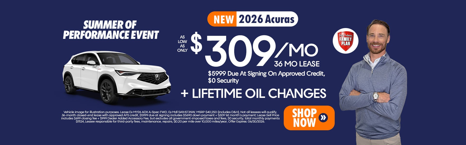New 2026 Acuras 