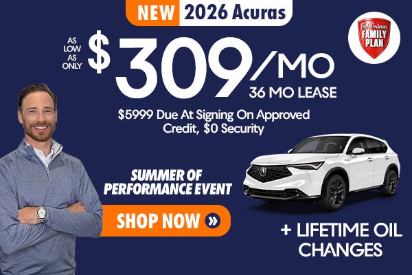 New 2026 Acuras 