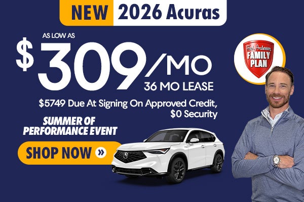 New 2026 Acuras