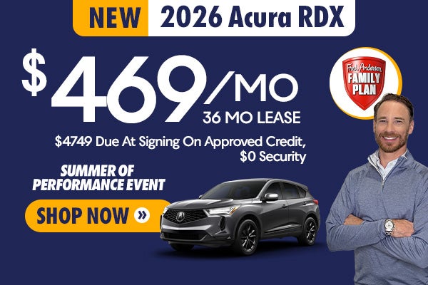 New 2026 Acura RDX