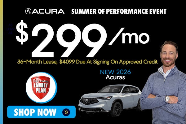 New 2026 Acuras