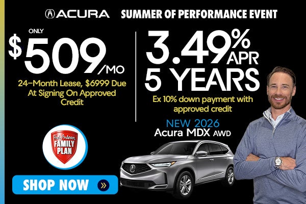 EVERY NEW 2026 ACURA MDX