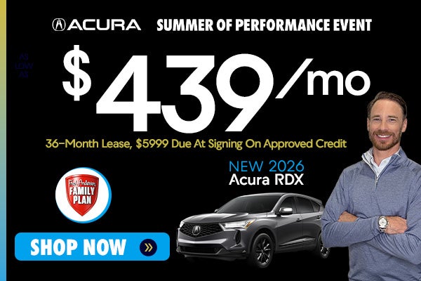 New 2026 Acura RDX