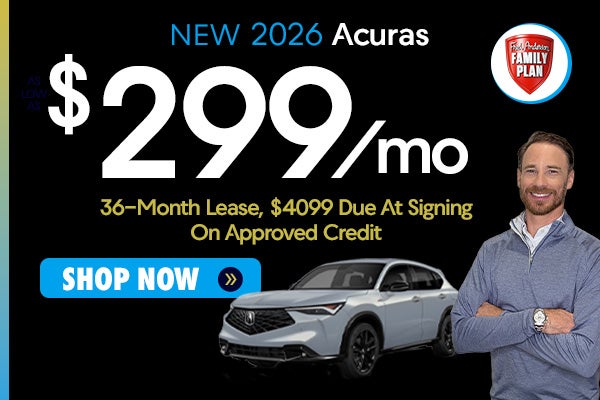 New 2026 Acuras