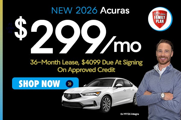 New 2026 Acuras