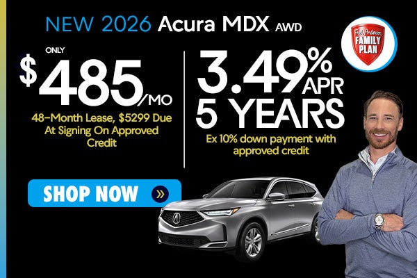 EVERY NEW 2026 ACURA MDX